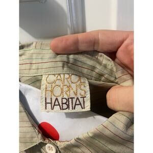 Vintage 1970’s 
Carol horn habitat, pristine condition, so Women’s Large